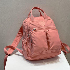 Large Capacity Preppy Backpack Lightweight School Campus Daypack