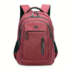 Casual Laptop Backpack Gift For Father Preppy Style School Bag