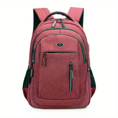 Casual Laptop Backpack Gift For Father Preppy Style School Bag
