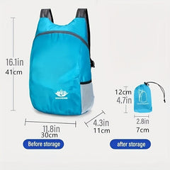 Lightweight Waterproof Folding Backpack for Travel Hiking Cycling