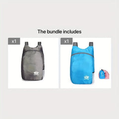 Lightweight Waterproof Folding Backpack for Travel Hiking Cycling