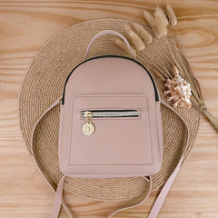Zipper Backpack All Match Rucksack Versatile Travel Storage Bag Daypack