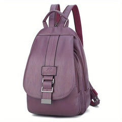 Versatile Flap Backpack Crossbody Bag for Travel & School
