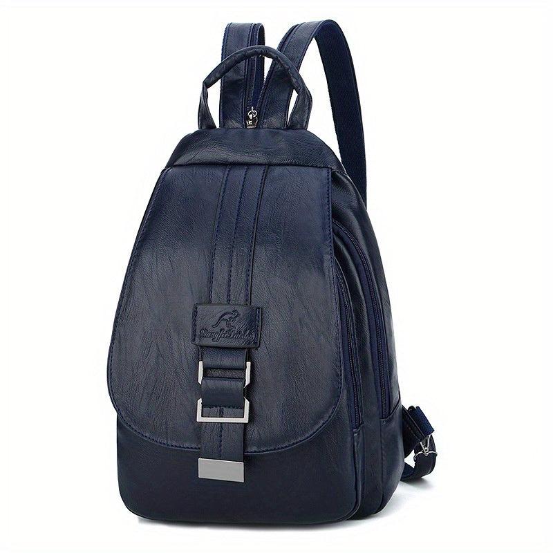 Versatile Flap Backpack Crossbody Bag for Travel & School