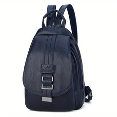 Versatile Flap Backpack Crossbody Bag for Travel & School
