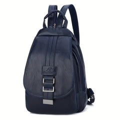 Versatile Flap Backpack Crossbody Bag for Travel & School