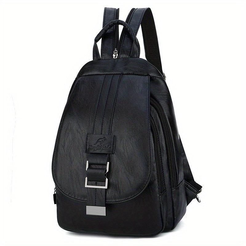 Versatile Flap Backpack Crossbody Bag for Travel & School