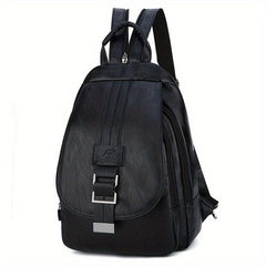 Versatile Flap Backpack Crossbody Bag for Travel & School