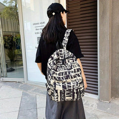 Preppy Backpack School Laptop BookBag for Students Girls