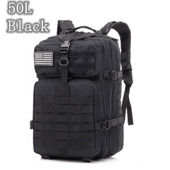 50L Army Military Tactical Backpack Waterproof Rucksack