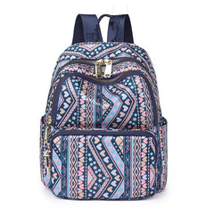 Small Mommy Casual Backpack Nylon Lightweight Commuter Bag