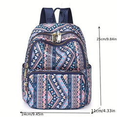 Small Mommy Casual Backpack Nylon Lightweight Commuter Bag