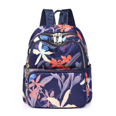 Small Mommy Casual Backpack Nylon Lightweight Commuter Bag