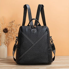 Multifunctional Zipper Top Handle Backpack