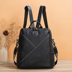 Multifunctional Zipper Top Handle Backpack