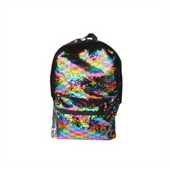 Glitter Magic Sequins Backpack Rainbow Schoolbag