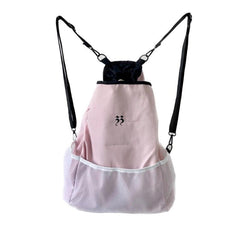 Large Capacity Drawstring Outdoor Backpack Nylon Lightweight Ball Backpack