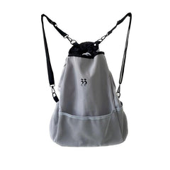 Large Capacity Drawstring Outdoor Backpack Nylon Lightweight Ball Backpack