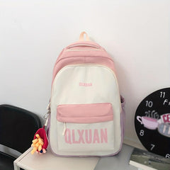 Preppy School Bag All Match Large Capacity Backpack For School