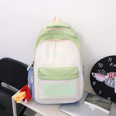 Preppy School Bag All Match Large Capacity Backpack For School