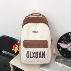 Preppy School Bag All Match Large Capacity Backpack For School