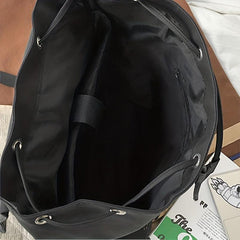 Casual Solid Travel Storage Daypack All Match Business Bag