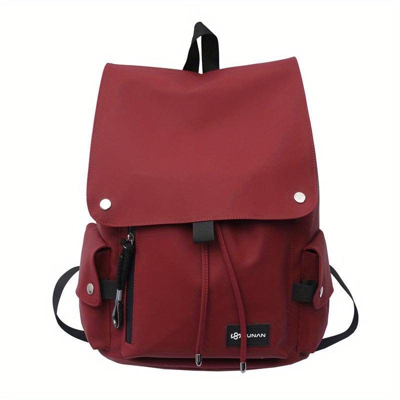 Casual Solid Travel Storage Daypack All Match Business Bag