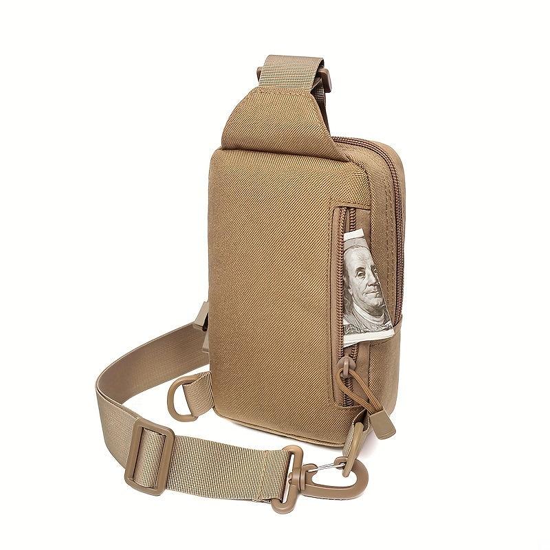 Solid Multifunctional Chest Hanging Bag for Outdoor Sports Cycling