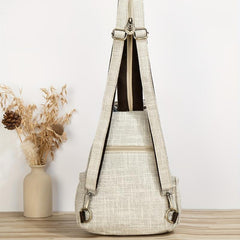 Vintage Ethnic Style Backpack Bohemian Travel Daypack Women's Casual Boho