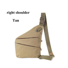 Multifunction Shoulder Chest Bag Lightweight Nylon Outdoor Travel Running Bag