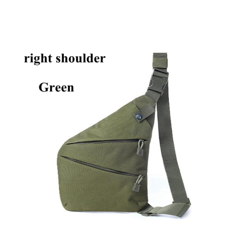 Multifunction Shoulder Chest Bag Lightweight Nylon Outdoor Travel Running Bag