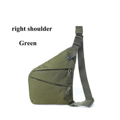 Multifunction Shoulder Chest Bag Lightweight Nylon Outdoor Travel Running Bag
