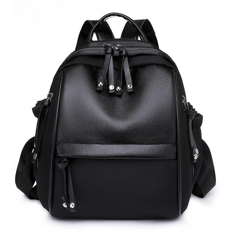 Vintage Solid Backpack Purse Convertible Strap Shoulder Bag