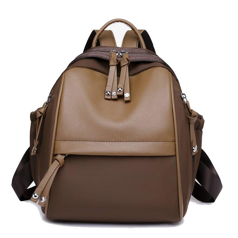 Vintage Solid Backpack Purse Convertible Strap Shoulder Bag