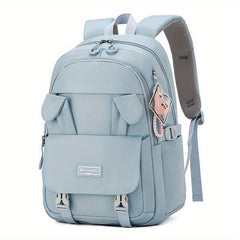 Rabbit Decor Carry On Backpack Large Capacity Lightweight School Travel Bag