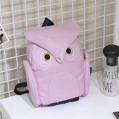 Owl Cartoon Backpack Punk Style Halloween Cosplay Daypack