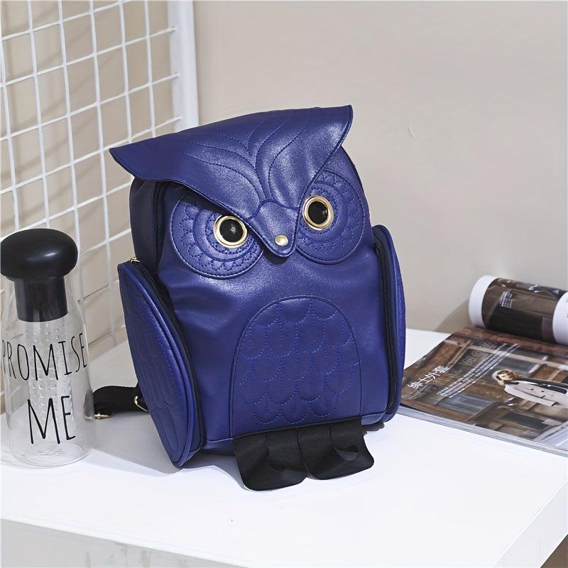 Owl Cartoon Backpack Punk Style Halloween Cosplay Daypack