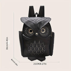 Owl Cartoon Backpack Punk Style Halloween Cosplay Daypack