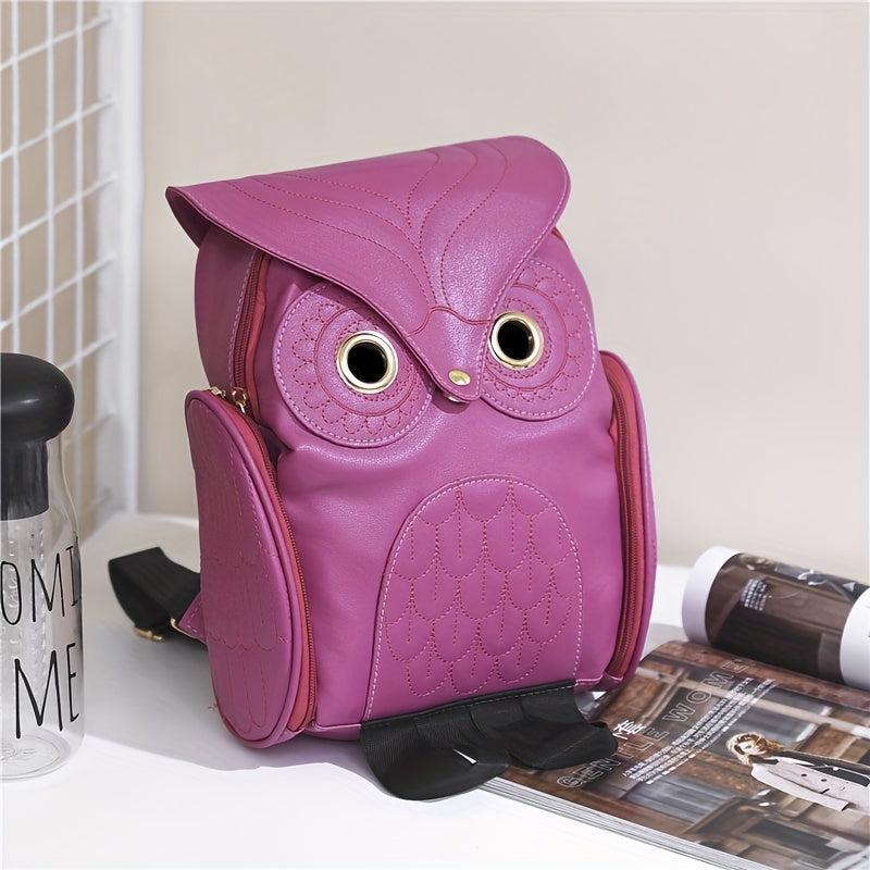 Owl Cartoon Backpack Punk Style Halloween Cosplay Daypack