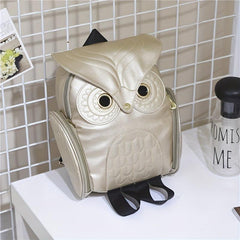 Owl Cartoon Backpack Punk Style Halloween Cosplay Daypack
