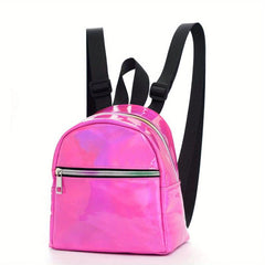 Y2K PVC Mini Laser Backpack Purse for Girls & Women