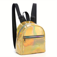Y2K PVC Mini Laser Backpack Purse for Girls & Women