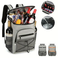 Large Capacity Picnic Backpack Waterproof Insulated Food Bag
