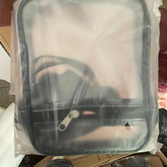 Transparent Backpack Zipper Rucksack Women's Travel Storage Bag