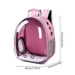 Transparent Pet Backpack Cat Dog Carrier Space Capsule Portable Travel Bag