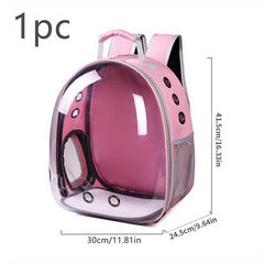 Transparent Pet Backpack Cat Dog Carrier Space Capsule Portable Travel Bag