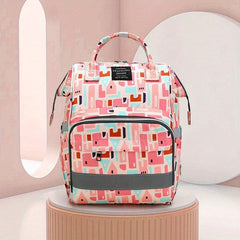 Large Capacity Mommy Backpack Nursing Diaper Bag