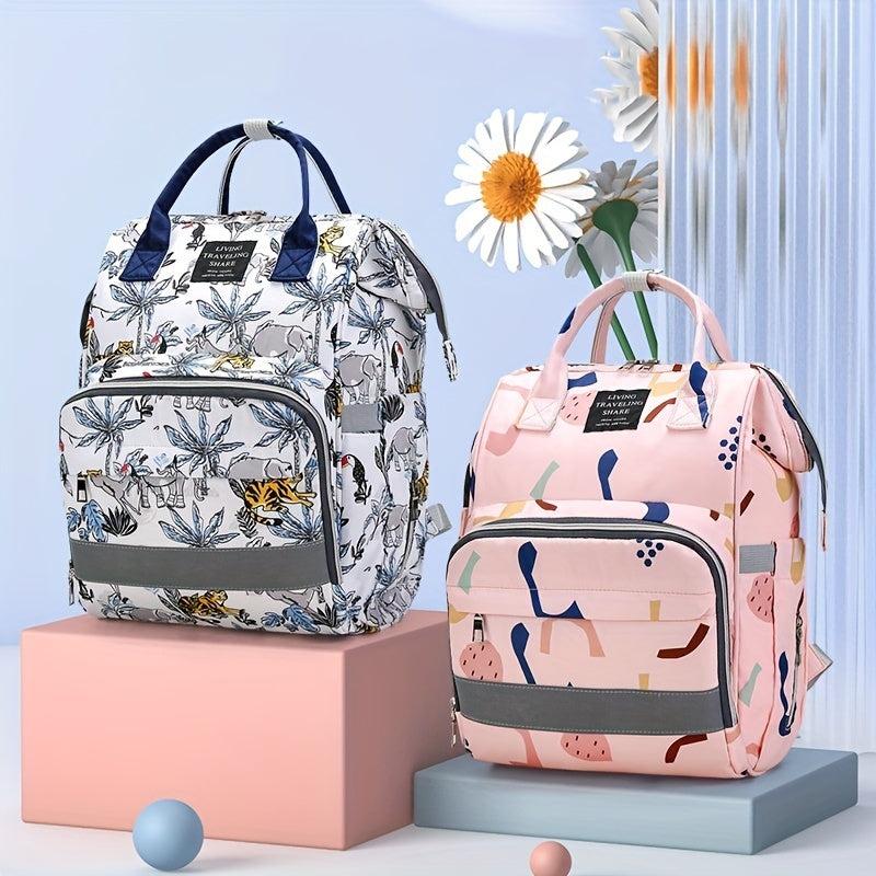 Large Capacity Mommy Backpack Nursing Diaper Bag