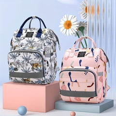 Large Capacity Mommy Backpack Nursing Diaper Bag