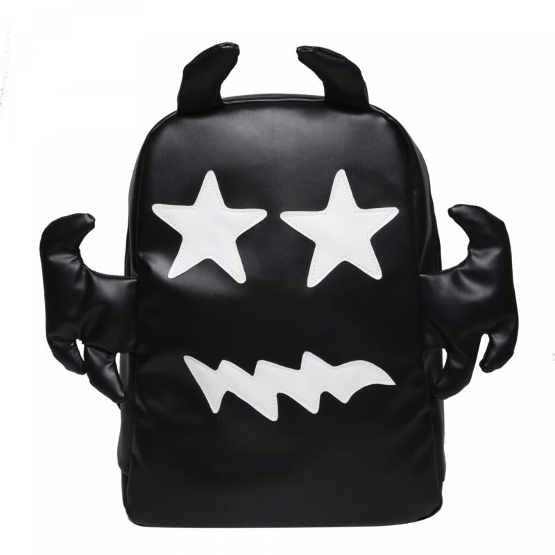 Halloween Cartoon Ghost Backpack Funny Large Capacity Daypack Women's